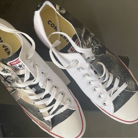 One of a kind Star Wars Converse low tops - Picture 6 of 7
